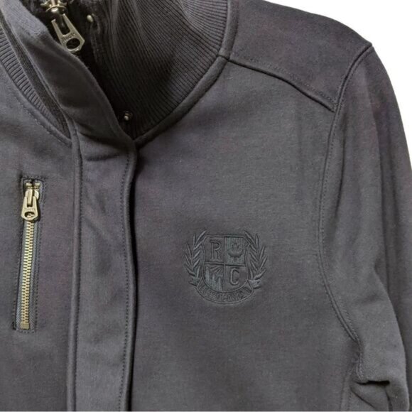 ROOTS Women’s Funnel Neck Zip Jacket L - Picture 2 of 7